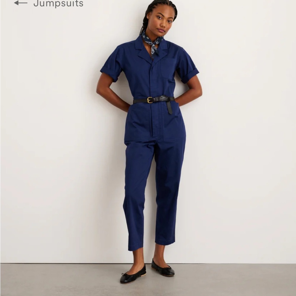 Alex mill short sleeve jumpsuit XS